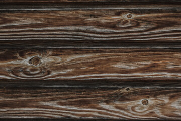 The texture of an old tree. wooden board brown background