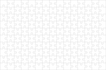 Puzzle background. Jigsaw game vector texture.