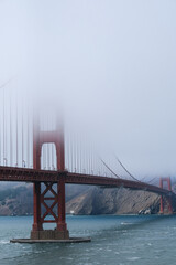 Le pont de San Francisco en Californie