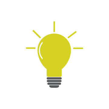 lamp icon logo vector design