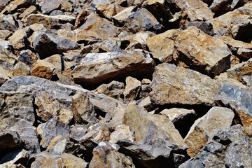 Felsbrocken, Bergsturz, Alpstein, Ostschweiz