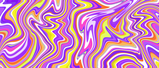 Abstract liquid color pop retro modern trendy illustration pattern as banner, cover and background