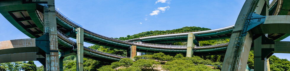 伊豆　河津のループ橋
