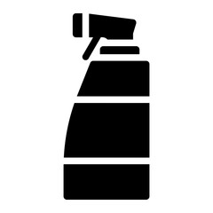 spray glyph icon
