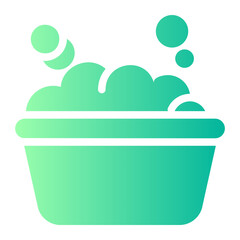 washing gradient icon