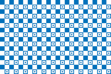 Oktoberfest background. White and blue diamond shape pattern background