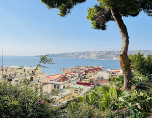 Obraz premium view of the Naples
