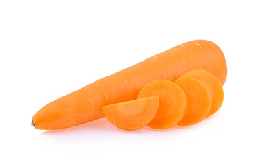 carrot isolated on white background
