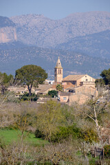 glesia de Sant Cristòfol, Biniali, Sencelles, Pla de Mallorca, Mallorca, balearic islands, spain, europe