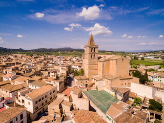 iglesia parroquial de Porreres , Virgen de la ConsolaciónPorreres, Mallorca, balearic islands,...