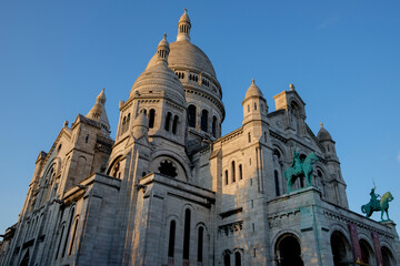 Fototapeta na wymiar Basílica del Sacré Cœur, Montmartre, Paris, France,Western Europe