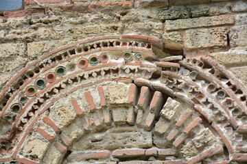 Church of Hagia Sophia, late 5th-early 6th century basilica in Nessebar, Bulgaria