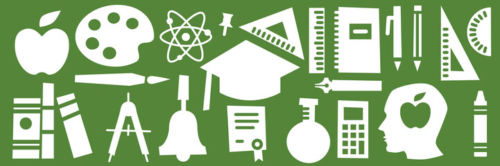 School and education icons