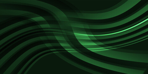 Abstract green background with light