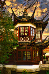 Fototapeta premium Der wunderschöne Yu Garden in Hamburg