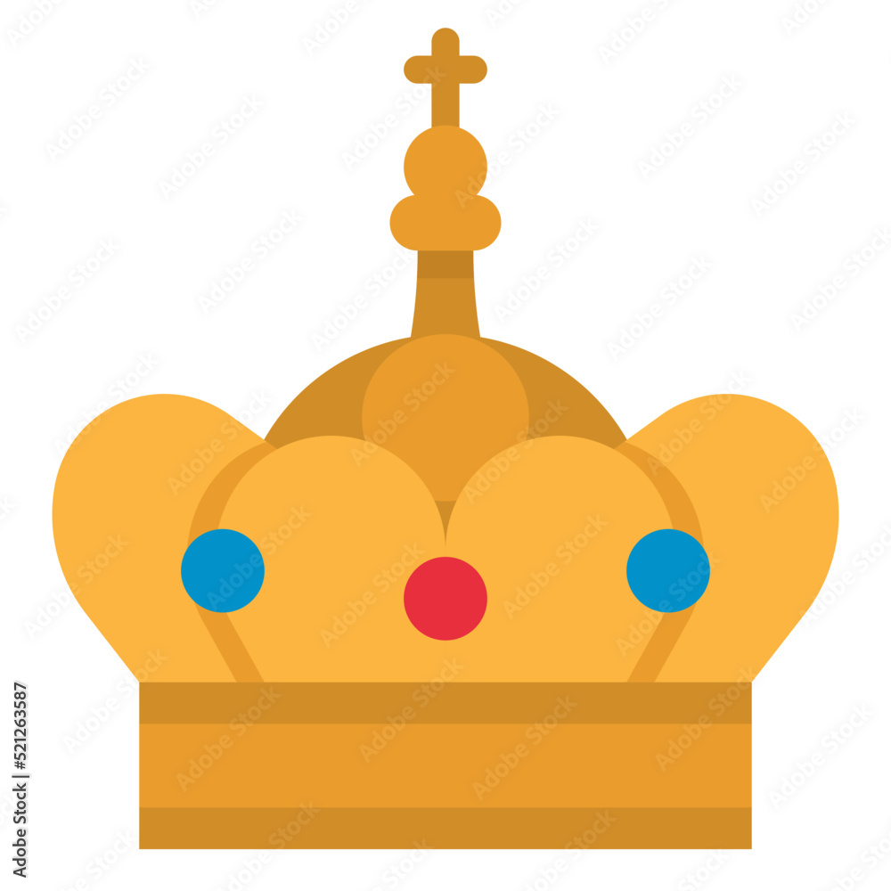 Wall mural crown