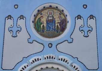 Sankt-Elisabeth-Kirche auch Blaue Kirche genannt in Bratislava