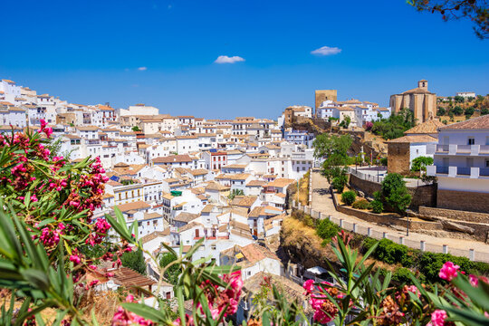 Conil De La Frontera, Spain, One Of The White Villages (Pueblos Blancos) Of  The Province Of Cadiz In Andalucia Stock Photo, Picture and Royalty Free  Image. Image 132893797.