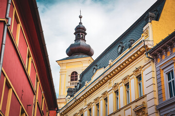 Fototapeta premium Sibiu Center Romania 