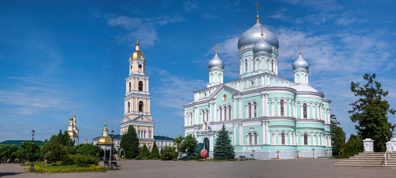 Trinity Cathedral in Diveevo, Nizhny Novgorod region, Russia.