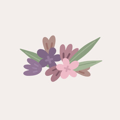 Cute flower boutonniere