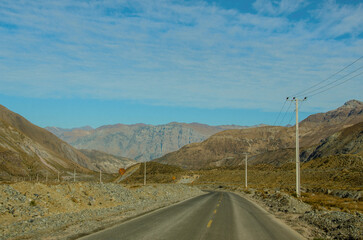 Road in the mountains