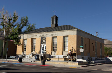 United States Post Office Building in Tonopah Nevada