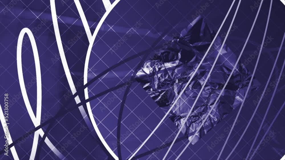 Aufkleber animated insert with moving lines and shapes. motion. stylish animation with intro and place to inse