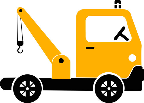 Mobile Crane Construction Vehicle Layered File Svg Vector Cutfile For Cricut And Silhouette 