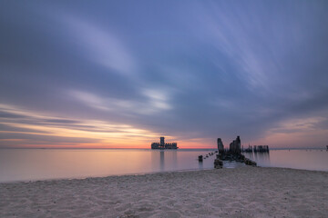 Sunrise in Gdynia