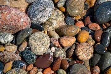 rocks on a beach