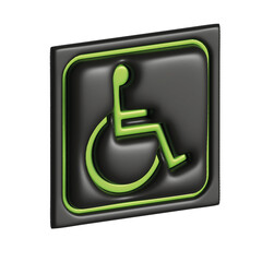 disabled sign board