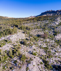Sierra Nevada Mountain Range Granite - 521307949