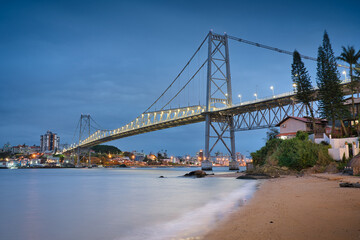 Hercilio Luz Bridge & Beach