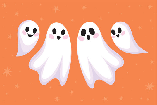 Halloween Ghost Poster