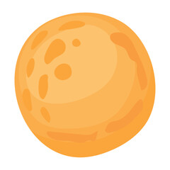 full moon illustration
