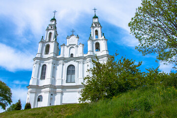 Fototapeta na wymiar Saint Sophia Cathedral, Polotsk, Belarus