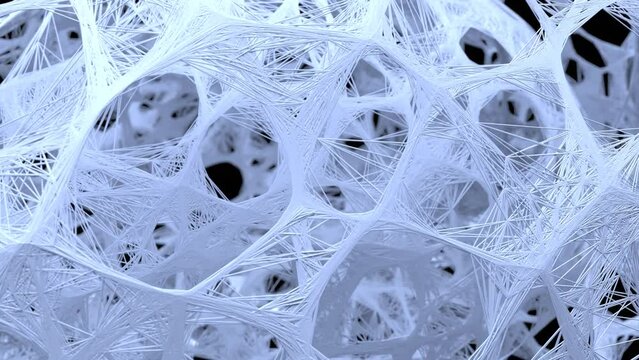Generative Art 1025: Abstract 3D animation.