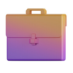 3d Briefcase Icon