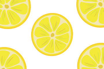 fondo de rodajas de limón