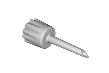 3d illustration of glue cap isolated