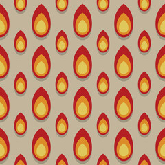 fire seamless pattern background