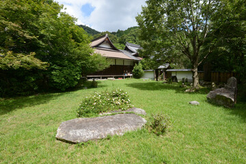 Fototapeta premium 法明院 庭園 滋賀県大津市