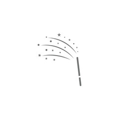 magic wand icon with vector illustration template