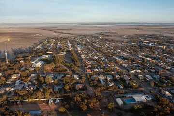 The town of  Peterborough, South Australia.