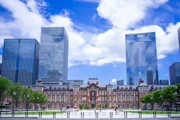 Tuinposter 東京駅　2022 夏 © oka