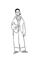 ファッションを楽しむ女性