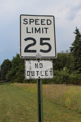 limit sign