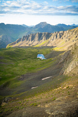 Fototapeta premium Colorado mountain in summer with wild flowers