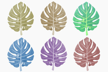 leaves for background and design